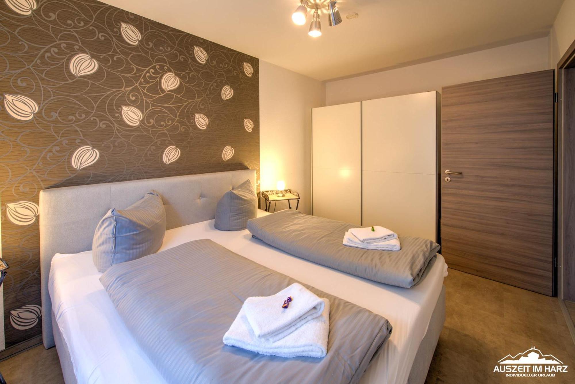 Auszeit-Im-Harz Haus 6 Wohnung 2 แวร์นิกโกโรเดอ ภายนอก รูปภาพ