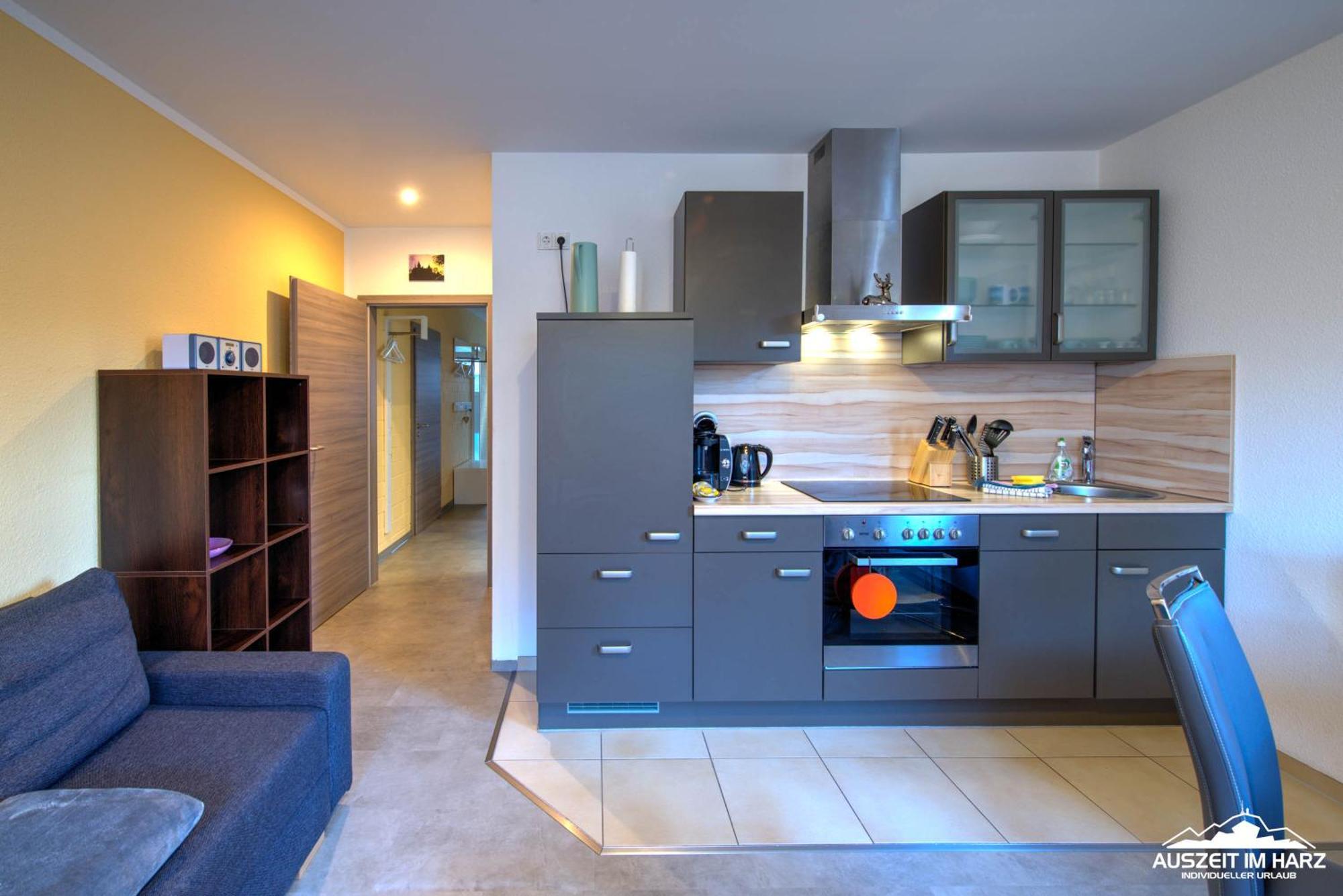 Auszeit-Im-Harz Haus 6 Wohnung 2 แวร์นิกโกโรเดอ ภายนอก รูปภาพ